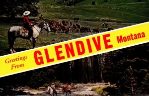 Montana Greetings From Glendive