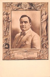 Enrico Caruso Italian American Unused 