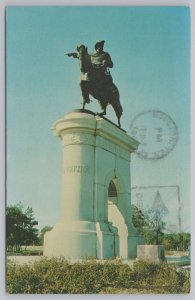 Sam Houston Monument~Hermann Park~San Jacinto Battle Hero~Stone Tower~PM 1966 PC