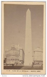 RP, Plaza De La Republica, Buenos Aires, Argentina, 1920-1940s