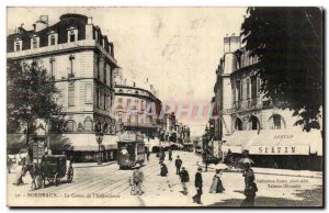 Bordeaux - The Course of & # 39Infendance - Servan - horse drawn tram carriag...