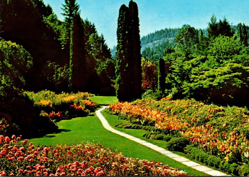 Canada Victoria Butchart Gardens Sunken Gardens