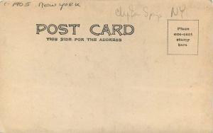 Clifton Springs Sanitarium C-1905 New York RPPC Photo Postcard undivided 12780