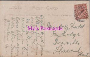 Genealogy Postcard - Todd, Ivy Lodge, Denville, Havant, Hampshire   GL2343