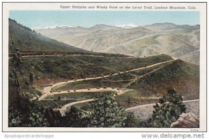 Colorado Lookout Mountain Upper Hairpins And Windy Point On the Lariat Trail