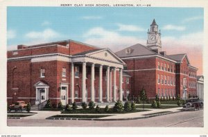 LEXINGTON , Kentucky , 30-40s ; Henry Clay High School