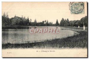 Old Postcard L Etang du Bel Air