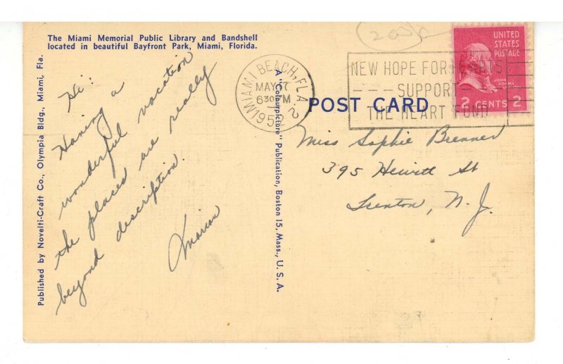 FL - Miami. Miami Memorial Library