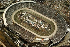 Aerial View Bristol Motor Speedway NASCAR Bristol TN Postcard A13