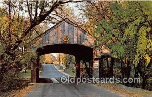 Long Grove's Covered Bridge Long Grove, IL, USA Unused 