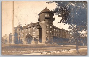 Highland Park~WWI Northwestern Military Academy~Chicago #23 PM CR Childs~RPPC