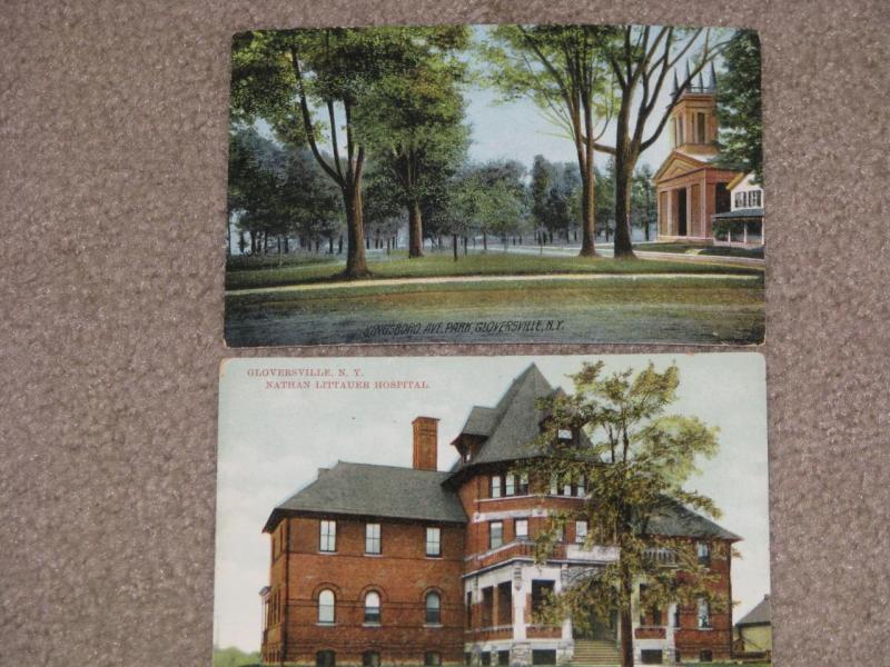 Kingsboro Ave. Park & Nathan Littauer Hosp., Gloversville,  N.Y., Early 1900`s