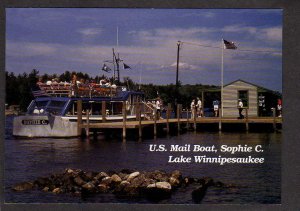 NH US Mail Boat Sophie C Bear Island Lake Winnipesaukee New Hampshire
