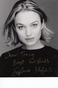 Sophia Myles Lady Penelope Thunderbirds Hand Signed Photo