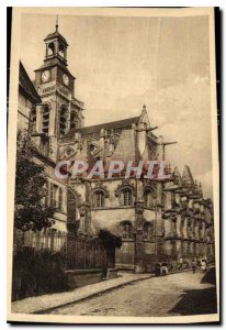 Postcard Gisors Eure Old Church