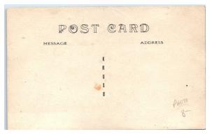 RPPC Boat Landing at Clear Lake, Waseca, MN Real Photo Postcard