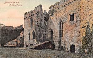 LUDLOW CASTLE SHROPSHIRE UK~BANQUETING HALL-WOODBURY #2690 PUBL PHOTO POSTCARD