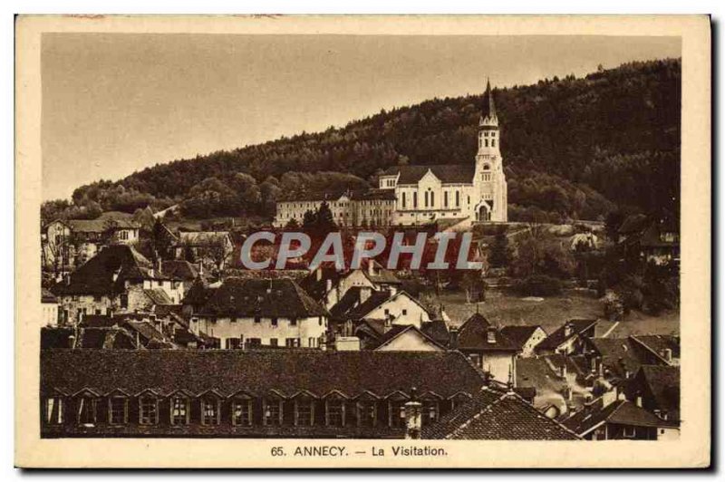 Old Postcard Annecy Visitation