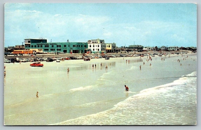 Jacksonville Beach  Florida  From the Pier  Postcard