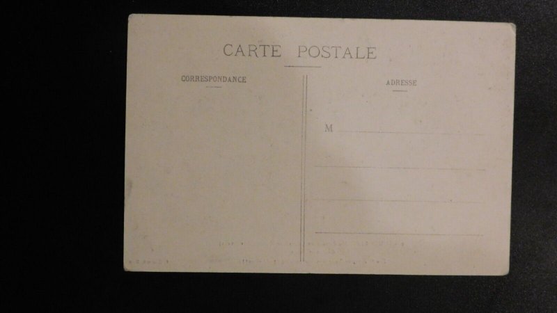 Mint France Postcard Zeppelin Airship 1913 Champ De Mars RPPC French European