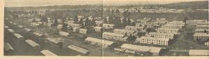 1910s Panorama Fold-out Postcard Camp Lewis Tacoma WA Unposted