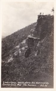 Maryland Cumberland Lover's Leap and The Narrows Real Photo