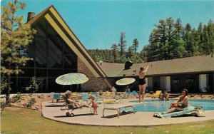 Postcard Arizona Payson Kohl's Ranch swimming pool occupation 23-10699