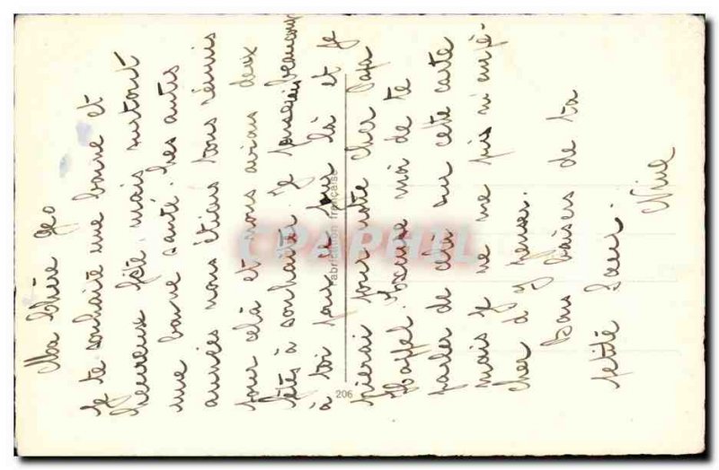 Old Postcard Fantasy Flowers Roses