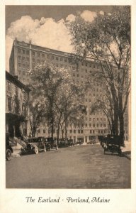 Vintage Postcard The Eastland The Newest Of The Rines Hotels Portland Maine ME