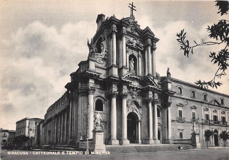 BR17363 The cathedral and minerva s temple Siracusa  italy