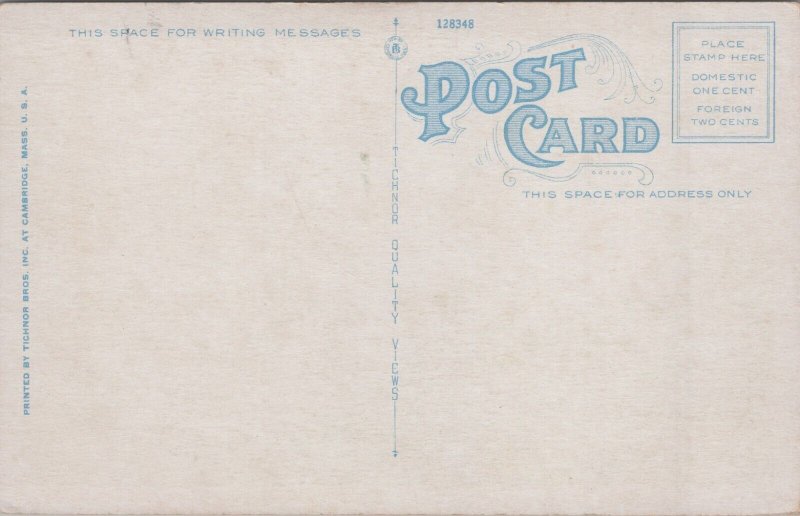 USA Massachusetts Lexington The Minute Man Statue Vintage Postcard C249