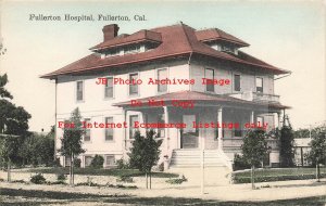CA, Fullerton, California, Fullerton Hospital Building, Exterior View