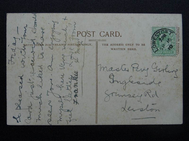 Suffolk LOWESTOFT North End c1910 Postcard by Jarrolds 1603