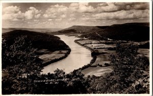 RPPC View of Tennessee River on U.S. Highway 41 Vintage Postcard N54