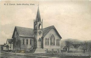 Circa 1190 M.E. Church SEDRO WOOLEY, WASHINGTON 9108 Postcard