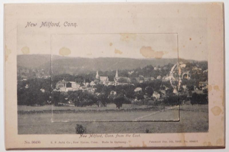 New Milford, CT - Vintage EP Judd Foldout Postcard (c1905) 