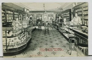 Beloit WI Chas H Jones Pharmacy Drug Store Wisconsin Postcard M7