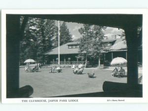 Pre-1962 rppc NICE VIEW Jasper Alberta AB W1006