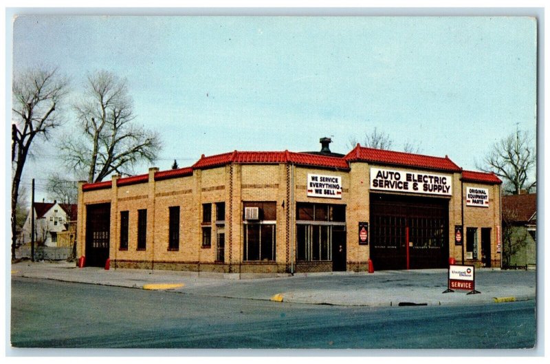 1969 Auto Electric Service & Supply Cheyenne Wyoming WY Posted Postcard