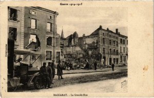 CPA BACCARAT-la-GRANDE Rue MEURTHE et MOSELLE (101907)