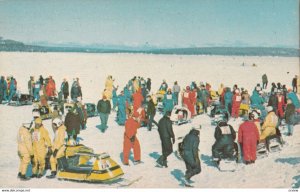 Snow Mobile Races , Michigan , 1950-60s