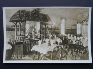 Cornwall PORTSCATHO The Wishing Well Cafe Interior c1940/50s RP Postcard