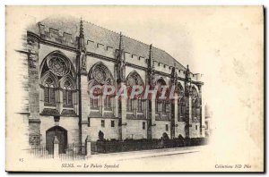 Old Postcard The Meaning Palais Synodal