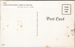 Sunset at Rock Harbor Cape Cod