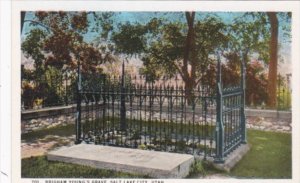 Utah Salt Lake City Brigham Young's Grave Curteich