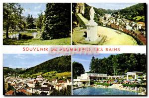 Modern Postcard Souvenir De Plombieres Les Bains General View Park The small ...