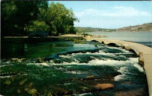 Postcard BRIDGE SCENE Great Falls Montana MT AK3108