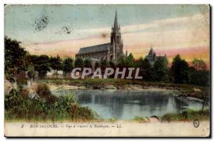 Bonsecours Old Postcard View through the basilica