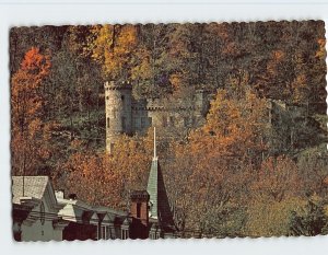 Postcard Historic and romantic castle, Berkeley Springs, West Virginia