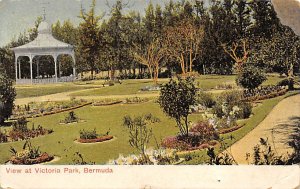 View at Victoria Park Bermuda Postcard